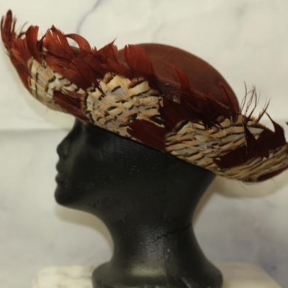 Deborah New York Light & Dark Brown Feathered Wide